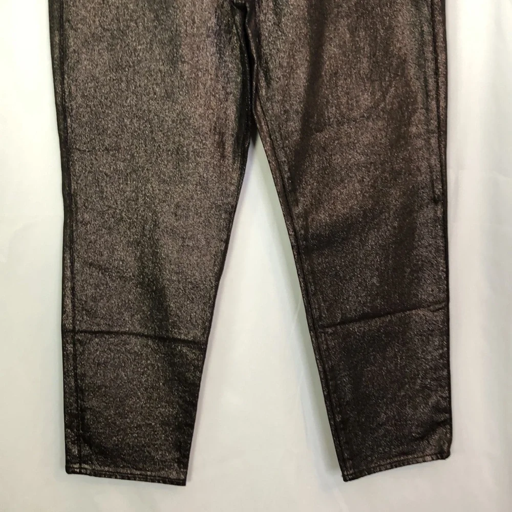 Old Navy High Rise Shine OG Straight Ankle Secret Smooth Pockets Jean Size 10